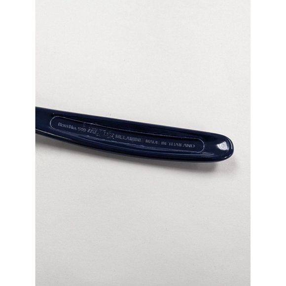 Hutzler Solid Serving Spoon Melamine 10" Navy Blue No 518 - Picture 3 of 4